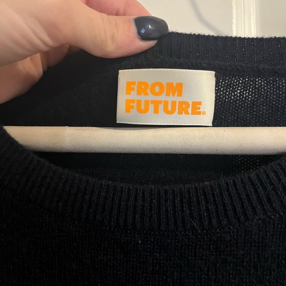 Cashmere sweater by Parisian designer 💙 - Picture 3 of 5